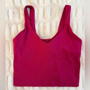 Lululemon Align Red Tank Top